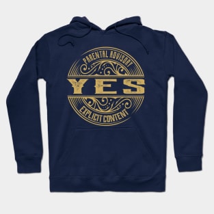 Yes Vintage Ornament Hoodie